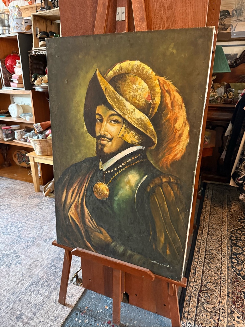 Massive Vintage Painting